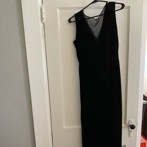 Black wide leg jumpsuit/romper